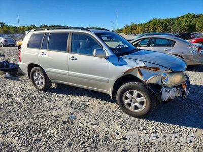 Czwarte zdjęcie samochodu z boku: 2003 TOYOTA HIGHLANDER LIMITED VIN:JTEHF21A030139095 - miniatura