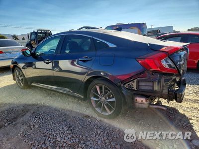 Drugie zdjęcie samochodu z przodu: 2020 HONDA CIVIC EX VIN:19XFC1F38LE219504 - miniatura