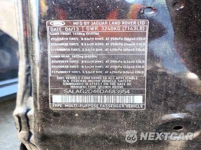 Zdjęcie 13 z 13 samochodu: 2013 LAND ROVER LR4 HSE VIN:SALAG2D46DA683954 - miniatura