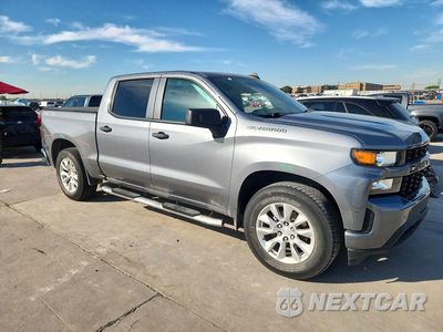 Czwarte zdjęcie samochodu z boku: 2019 CHEVROLET SILVERADO K1500 CUSTOM VIN:1GCPYBEH7KZ416885 - miniatura