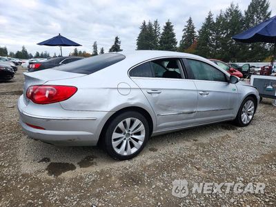 Trzecie zdjęcie samochodu z tyłu: 2010 VOLKSWAGEN CC SPORT VIN:WVWML7AN8AE515652 - miniatura