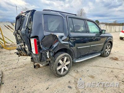 Trzecie zdjęcie samochodu z tyłu: 2013 HONDA PILOT TOURING VIN:5FNYF4H98DB008723 - miniatura