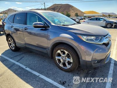 Czwarte zdjęcie samochodu z boku: 2017 HONDA CR-V EXL VIN:5J6RW1H88HL006638 - miniatura