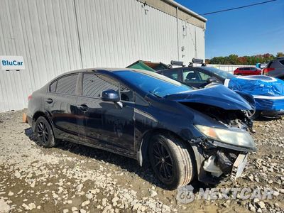 Czwarte zdjęcie samochodu z boku: 2013 HONDA CIVIC EXL VIN:19XFB2F99DE212480 - miniatura