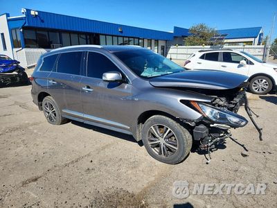 Czwarte zdjęcie samochodu z boku: 2017 INFINITI QX60 BASE VIN:5N1DL0MM2HC547248 - miniatura