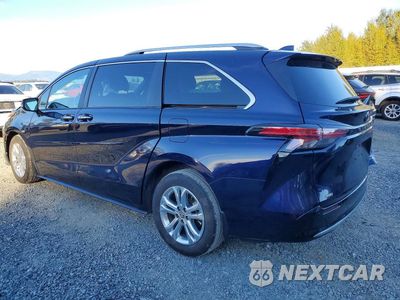 Drugie zdjęcie samochodu z przodu: 2023 TOYOTA SIENNA PLATINUM 7-PASSENGER VIN:5TDESKFC2PS106471 - miniatura