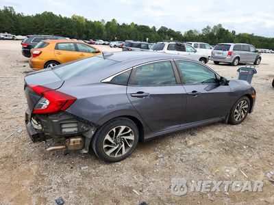 Trzecie zdjęcie samochodu z tyłu: 2017 HONDA CIVIC EX VIN:2HGFC2F73HH571184 - miniatura