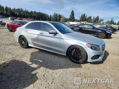 Czwarte zdjęcie samochodu z boku: 2016 MERCEDES-BENZ C 300 VIN:55SWF4JB7GU127709 - miniatura