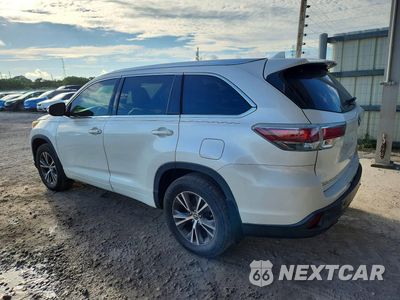 Drugie zdjęcie samochodu z przodu: 2016 TOYOTA HIGHLANDER XLE VIN:5TDJKRFH3GS326348 - miniatura