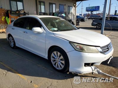 Czwarte zdjęcie samochodu z boku: 2014 HONDA ACCORD EX VIN:1HGCR2F75EA131172 - miniatura