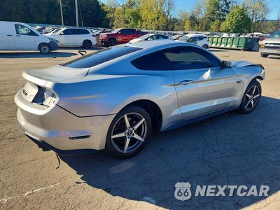 Trzecie zdjęcie samochodu z tyłu: 2019 FORD MUSTANG GT VIN:1FA6P8CFXK5140587 - miniatura