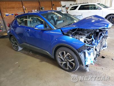 Czwarte zdjęcie samochodu z boku: 2019 TOYOTA C-HR LIMITED VIN:NMTKHMBX6KR100718 - miniatura