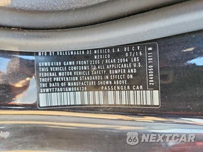 Zdjęcie 13 z 13 samochodu: 2016 VOLKSWAGEN GTI VIN:3VWYT7AU1GM004129 - miniatura