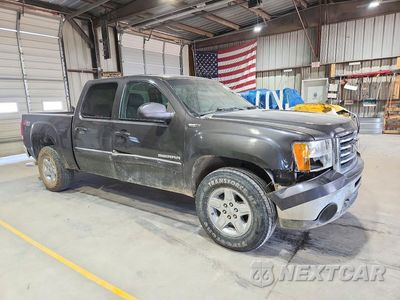 Czwarte zdjęcie samochodu z boku: 2011 GMC SIERRA K1500 SLE VIN:3GTP2VE36BG254075 - miniatura