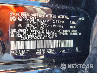 Zdjęcie 14 z 14 samochodu: 2026 TOYOTA RAV4 SE VIN:2T36DRBVXTW027654 - miniatura