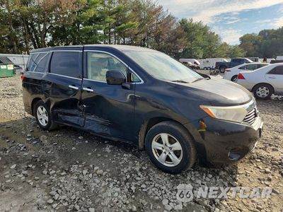 Czwarte zdjęcie samochodu z boku: 2013 NISSAN QUEST 3.5 S VIN:JN8AE2KP0D9067571 - miniatura