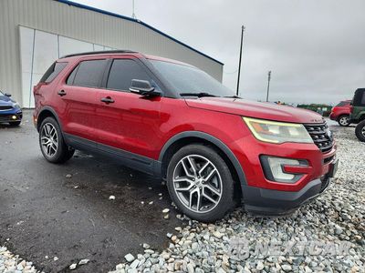 Czwarte zdjęcie samochodu z boku: 2017 FORD EXPLORER SPORT VIN:1FM5K8GT1HGC03136 - miniatura