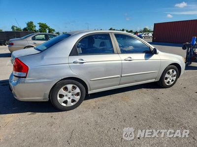 Trzecie zdjęcie samochodu z tyłu: 2009 KIA SPECTRA LX VIN:KNAFE221195624321 - miniatura
