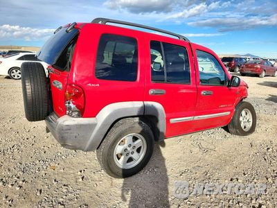 Trzecie zdjęcie samochodu z tyłu: 2002 JEEP LIBERTY SPORT VIN:1J4GL48K42W131378 - miniatura