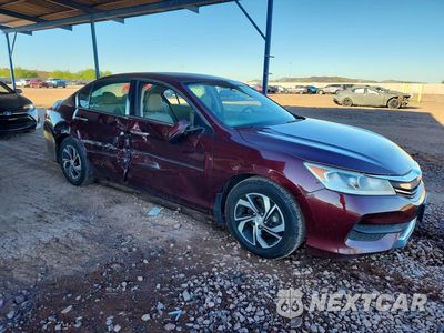 Czwarte zdjęcie samochodu z boku: 2017 HONDA ACCORD LX VIN:1HGCR2F35HA128452 - miniatura