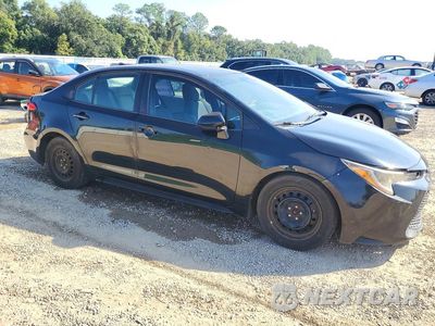 Czwarte zdjęcie samochodu z boku: 2020 TOYOTA COROLLA LE VIN:5YFEPRAE1LP124417 - miniatura