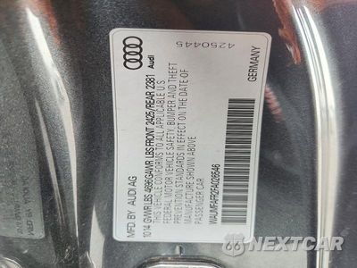 Zdjęcie 12 z 12 samochodu: 2015 AUDI A5 PREMIUM PLUS VIN:WAUMFAFR2FA026546 - miniatura