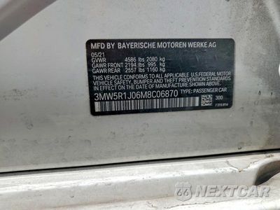 Zdjęcie 12 z 12 samochodu: 2021 BMW 330I VIN:3MW5R1J06M8C06870 - miniatura