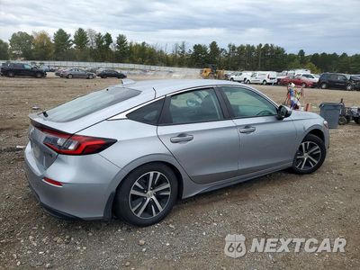 Trzecie zdjęcie samochodu z tyłu: 2023 HONDA CIVIC LX VIN:19XFL2H56PE024933 - miniatura