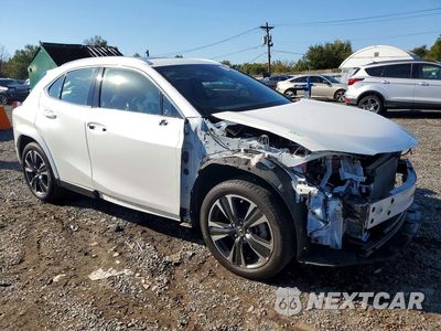 Czwarte zdjęcie samochodu z boku: 2024 LEXUS UX 250H PREMIUM VIN:JTHP9JBHXR2072112 - miniatura