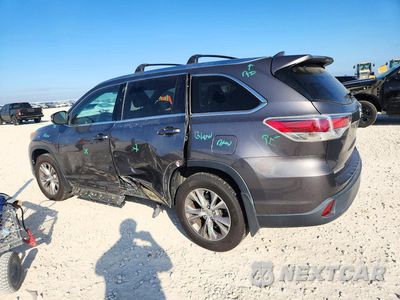 Drugie zdjęcie samochodu z przodu: 2015 TOYOTA HIGHLANDER XLE VIN:5TDKKRFH4FS051110 - miniatura
