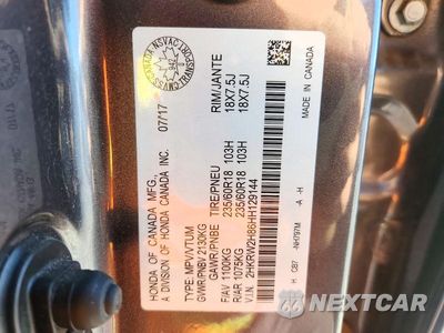 Zdjęcie 13 z 13 samochodu: 2017 HONDA CR-V EXL VIN:2HKRW2H86HH129144 - miniatura