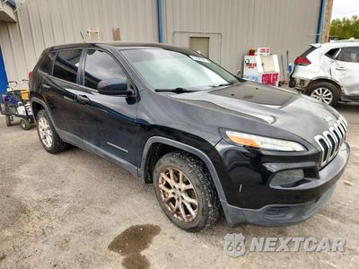 Czwarte zdjęcie samochodu z boku: 2015 JEEP CHEROKEE SPORT VIN:1C4PJMAB8FW514106 - miniatura