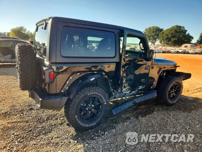 Trzecie zdjęcie samochodu z tyłu: 2021 JEEP WRANGLER SPORT VIN:1C4HJXAG8MW626158 - miniatura