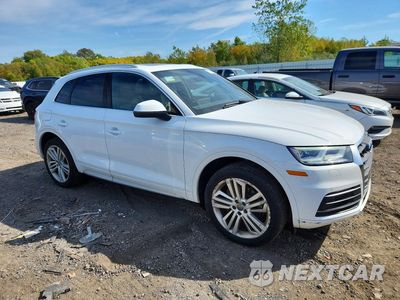 Czwarte zdjęcie samochodu z boku: 2018 AUDI Q5 PREMIUM PLUS VIN:WA1BNAFY4J2241475 - miniatura