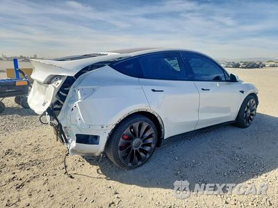 Trzecie zdjęcie samochodu z tyłu: 2022 TESLA MODEL Y VIN:7SAYGDEF0NF397059 - miniatura