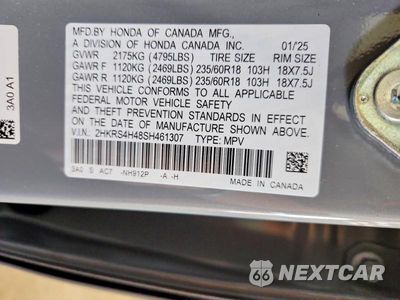 Zdjęcie 13 z 13 samochodu: 2025 HONDA CR-V EX VIN:2HKRS4H48SH461307 - miniatura
