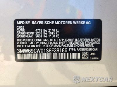 Zdjęcie 12 z 12 samochodu: 2025 BMW 330I VIN:3MW69CW01S8F38186 - miniatura