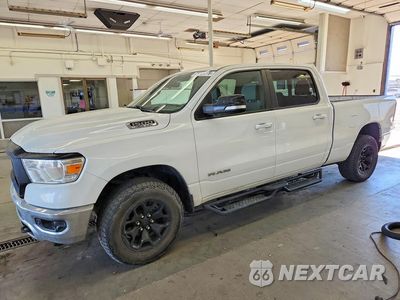 2021 RAM 1500 BIG HORN/LONE STAR 1C6SRFMT3MN533434 - główne zdjęcie licytacji z USA - miniatura