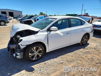 2019 NISSAN SENTRA SV 3N1AB7AP3KY258706 - główne zdjęcie licytacji z USA - miniatura