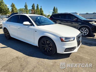 Czwarte zdjęcie samochodu z boku: 2014 AUDI A4 PREMIUM VIN:WAUAFAFL7EN010140 - miniatura