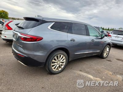 Trzecie zdjęcie samochodu z tyłu: 2018 BUICK ENCLAVE ESSENCE VIN:5GAEVAKW8JJ225178 - miniatura