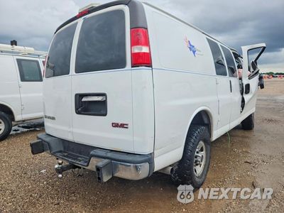Trzecie zdjęcie samochodu z tyłu: 2020 GMC SAVANA 2500 CARGO DELIVERY VAN VIN:1GTW7AFG7L1256215 - miniatura