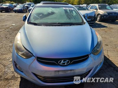Piąte zdjęcie samochodu w środku: 2013 HYUNDAI ELANTRA LIMITED VIN:KMHDH4AE9DU505931 - miniatura
