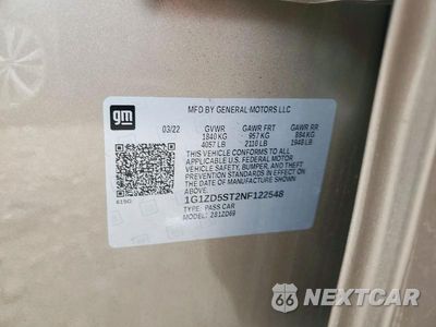 Zdjęcie 12 z 12 samochodu: 2022 CHEVROLET MALIBU LT VIN:1G1ZD5ST2NF122548 - miniatura