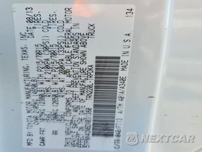 Zdjęcie 12 z 12 samochodu: 2013 TOYOTA TACOMA ACCESS CAB AU VIN:5TFNX4CN6DX031380 - miniatura