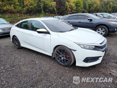 Czwarte zdjęcie samochodu z boku: 2016 HONDA CIVIC LX VIN:2HGFC2F57GH573419 - miniatura