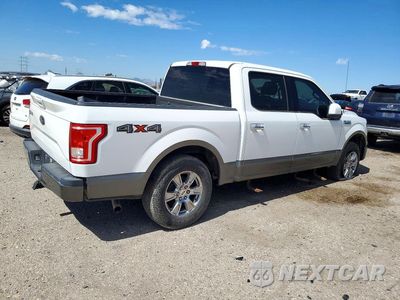 Trzecie zdjęcie samochodu z tyłu: 2015 FORD F150 SUPERCREW VIN:1FTEW1E82FFC33716 - miniatura