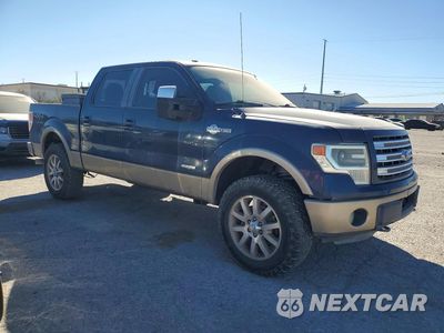 Czwarte zdjęcie samochodu z boku: 2013 FORD F150 SUPERCREW VIN:1FTFW1ET6DKD41799 - miniatura