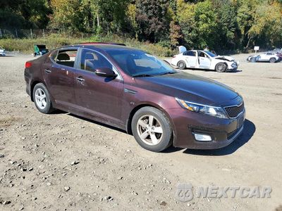 Czwarte zdjęcie samochodu z boku: 2014 KIA OPTIMA LX VIN:5XXGM4A75EG318255 - miniatura
