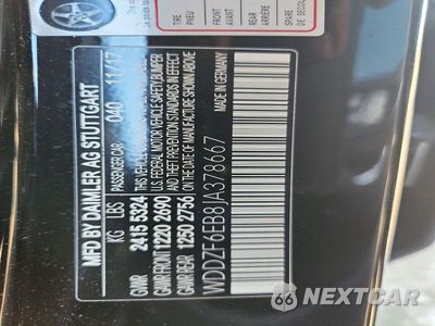 Zdjęcie 12 z 12 samochodu: 2018 MERCEDES-BENZ E 43 4MATIC AMG VIN:WDDZF6EB8JA378667 - miniatura